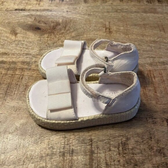 Gymboree 6 Pink Espadrilles Sandals - Picture 2 of 10